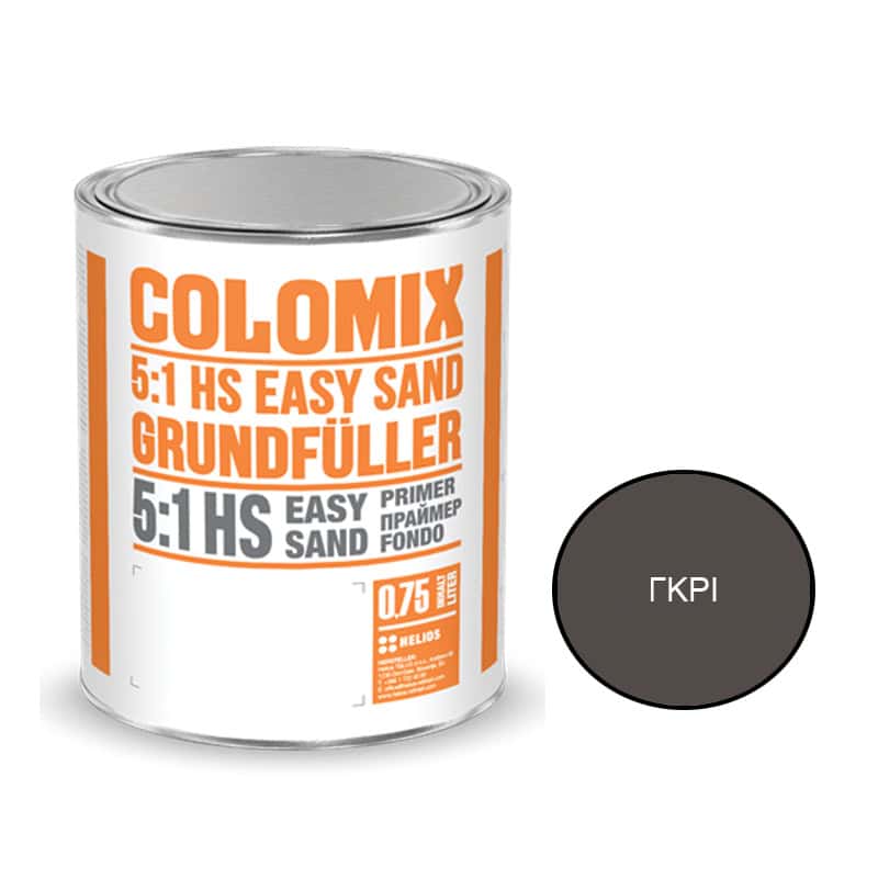 COL00-75-6902 ΓΕΜΙΣΤΙΚΟ ΑΣΤΑΡΙ HS 5:1 EASY SAND ΓΚΡΙ 0.75lt - Image 1