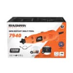 ΠΟΛΥΕΡΓΑΛΕΙΟ ΚΑΣΕΤΙΝΑ ΜΕ 60 ΕΞΑΡΤΗΜΑΤΑ 135W KRAUSMANN 7940 - Image 5