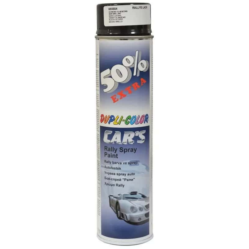 DUP00-60-8540 DUPLI COLOR CAR’S ΣΠΡΕΙ ΒΑΦΗΣ AYTOKINHTOY ΜΑΥΡΟ ΓΥΑΛΙΣΤΕΡΟ 600ml - Image 1