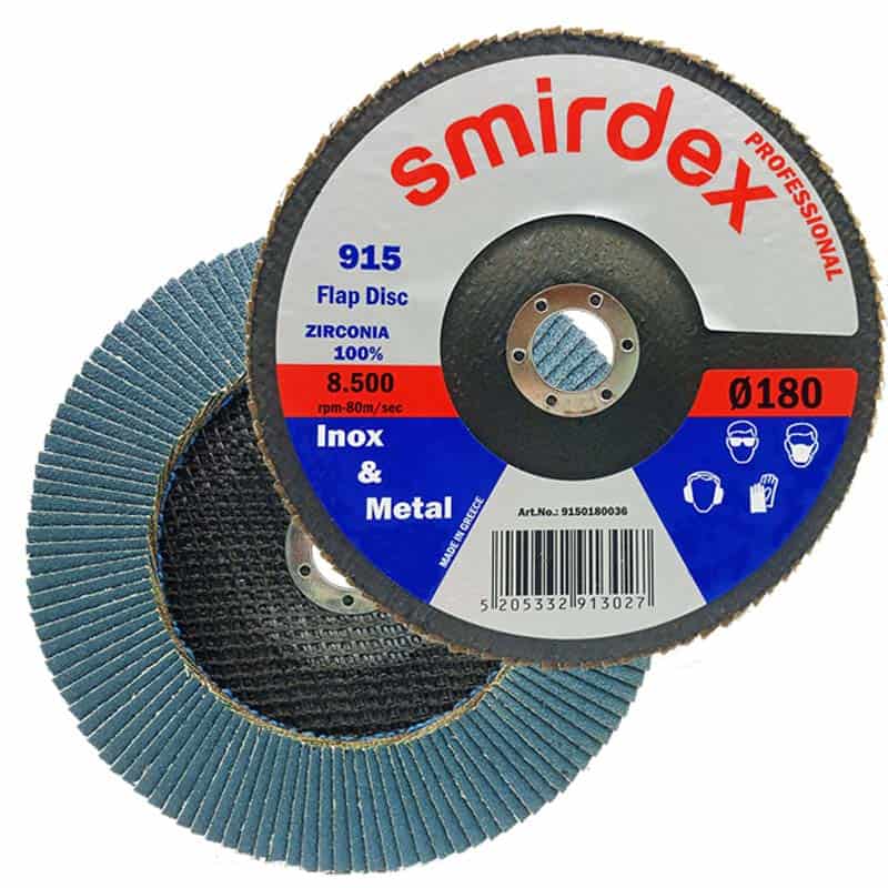 SMI02-18-000 5 ΔΙΣΚΟΣ ΛΕΙΑΝΣΗΣ ΖΙΡΚΟΝΙΟΥ ΜΕΤΑΛΛΟΥ Φ180 SMIRDEX 915 - Image 1