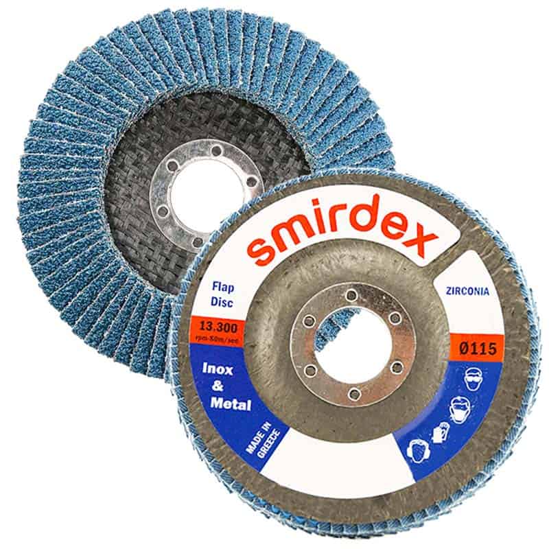 SMI15-11-0000 2 ΔΙΣΚΟΣ ΛΕΙΑΝΣΗΣ ΖΙΡΚΟΝΙΟΥ ΜΕΤΑΛΛΟΥ Φ115 SMIRDEX 915 - Image 1