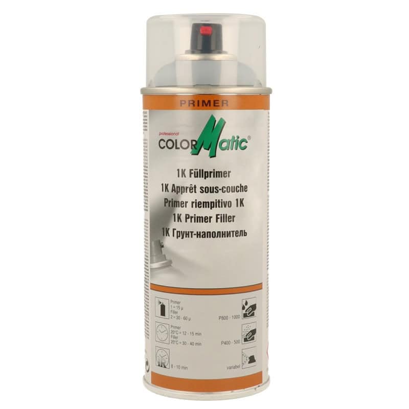 grey ΣΠΡΕΙ ΓΕΜΙΣΤΙΚΟ ΑΣΤΑΡΙ 1K ΓΚΡΙ HG3 COLORMATIC 400ml - Image 1