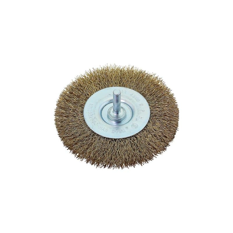 ΤΟΚ00-75-0320 ΣΥΡΜΑΤΟΒΟΥΡΤΣΑ ΣΤΡΟΓΓΥΛΗ ΜΕ ΑΞΟΝΑΚΙ 880320 TOKEN 75mm - Image 1