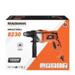 ΔΡΑΠΑΝΟ ΗΛΕΚΤΡΙΚΟ ΚΡΟΥΣΤΙΚΟ 13mm 1050W KRAUSMANN 8230 - Image 4