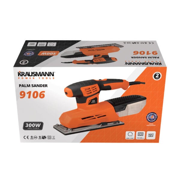 ΤΡΙΒΕΙΟ ΠΑΛΜΙΚΟ 115x230 300W KRAUSMANN 9106 - Image 4