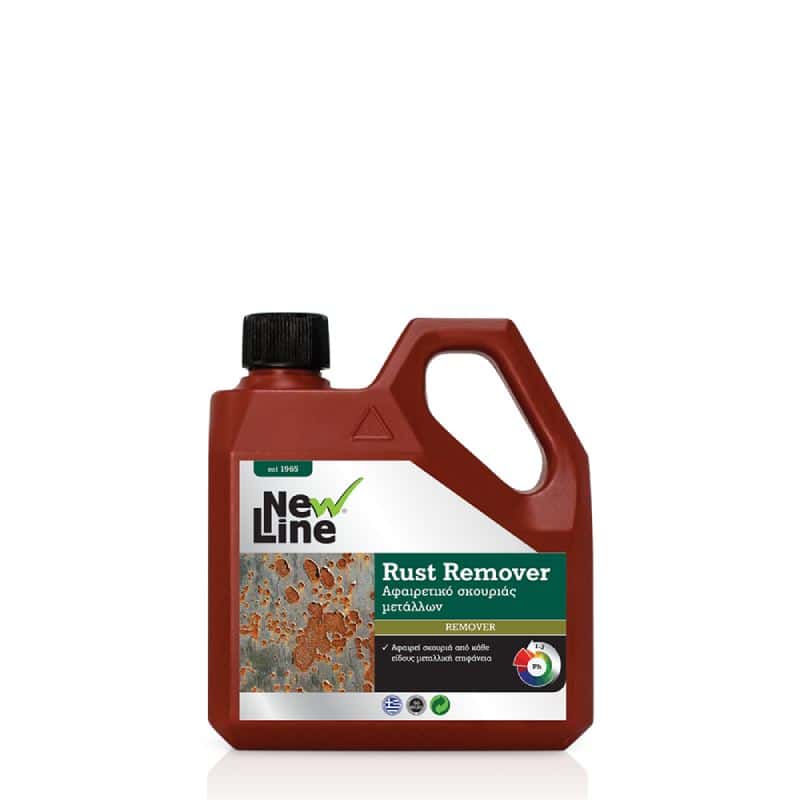 NEW01-00-0151 ΑΦΑΙΡΕΤΙΚΟ ΣΚΟΥΡΙΑΣ ΜΕΤΑΛΛΩΝ RUST REMOVER NEW LINE 1lt - Image 1