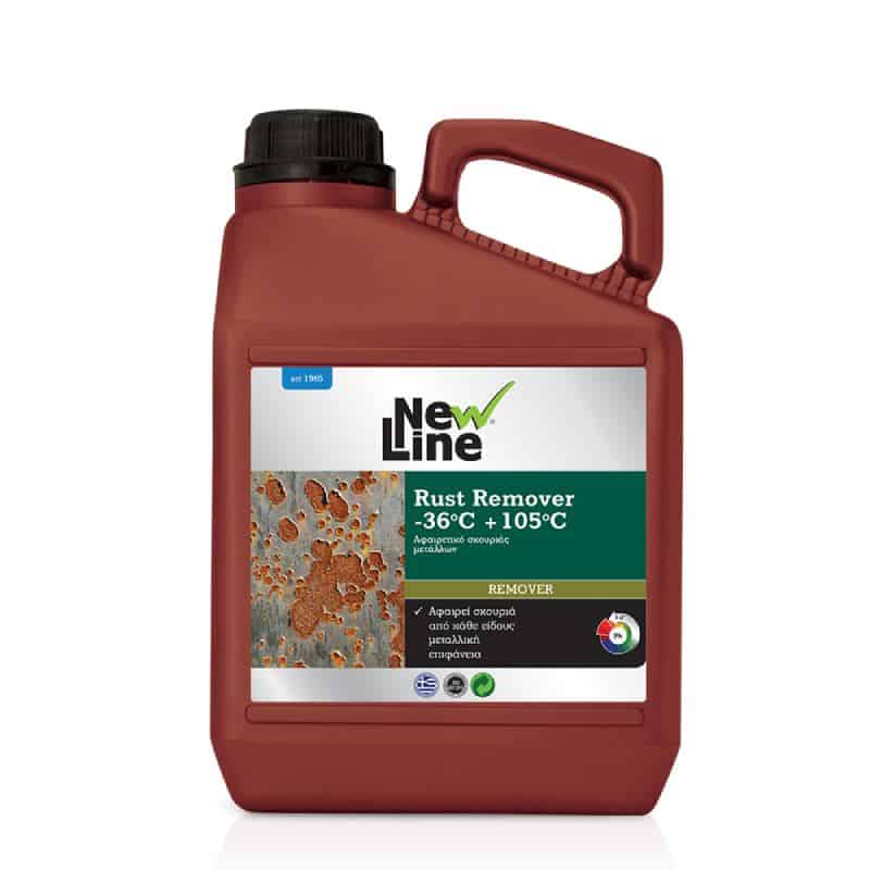 NEW03-00-1530 ΑΦΑΙΡΕΤΙΚΟ ΣΚΟΥΡΙΑΣ ΜΕΤΑΛΛΩΝ RUST REMOVER NEW LINE 3lt - Image 1
