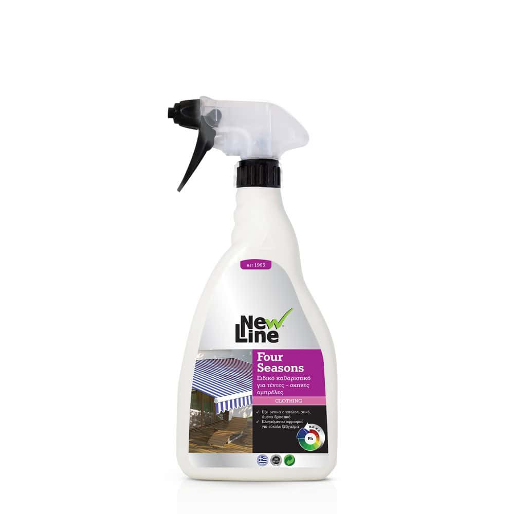 four-sasons_800ml-1000x1000 ΕΙΔΙΚΟ ΚΑΘΑΡΙΣΤΙΚΟ ΓΙΑ ΤΕΝΤΕΣ-ΣΚΗΝΕΣ-ΟΜΠΡΕΛΕΣ FOUR SEASONS NEW LINE 800ml - Image 1