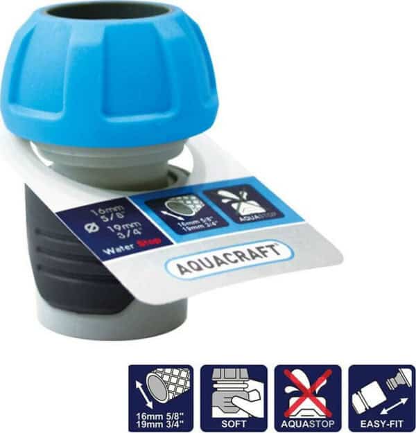 ΤΑΧΥΣΥΝΔΕΣΜΟΣ SOFT TOUCH ΜΕ STOP  5/8''-3/4'' AQUACRAFT 552045 - Image 3