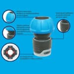 ΤΑΧΥΣΥΝΔΕΣΜΟΣ SOFT TOUCH 5/8''-3/4'' AQUACRAFT 552035 - Image 2