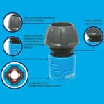 ΤΑΧΥΣΥΝΔΕΣΜΟΣ 1/2'' AQUACRAFT 552010 - Image 3