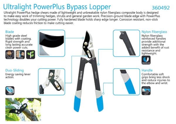 ΨΑΛΙΔΙ ΚΗΠΟΥ ΓΙΑ ΚΛΑΔΙΑ AQUACRAFT 360492 - Image 2