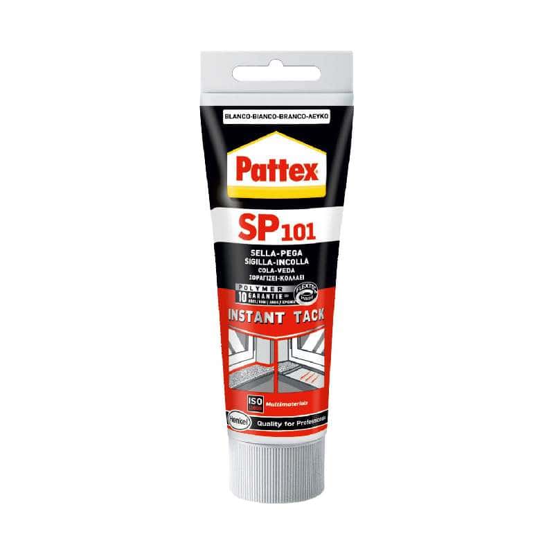 101 ΣΙΛΙΚΟΝΗ ΣΦΡΑΓΙΣΤΙΚΗ ΛΕΥΚΗ INSTANT TACK SP101 80ml PATTEX - Image 1