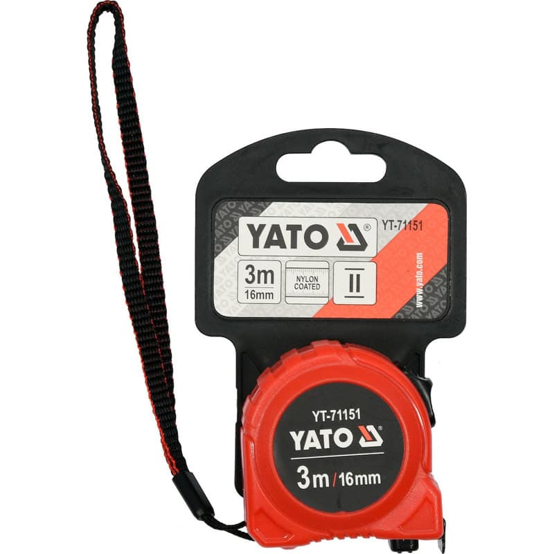 HEX00-00-1151 3 ΜΕΤΡΟ 3m 16mm YT-71151 YATO - Image 1