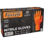 ΓΑΝΤΙΑ ΝΙΤΡΙΛΙΟΥ ΠΟΡΤΟΚΑΛΙ FERRELI 50ΤΜΧ XL
