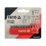 ΜΥΤΕΣ ΚΑΤΣΑΒΙΔΙΟΥ ΣΕΤ 10ΤΜΧ 25mm YATO YT-0482 - Image 2