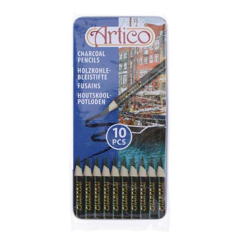 48861 ΜΟΛΥΒΙΑ ΚΑΡΒΟΥΝΟΥ ΣΕΤ 10 τμχ. ARTICO 48861 - Image 1
