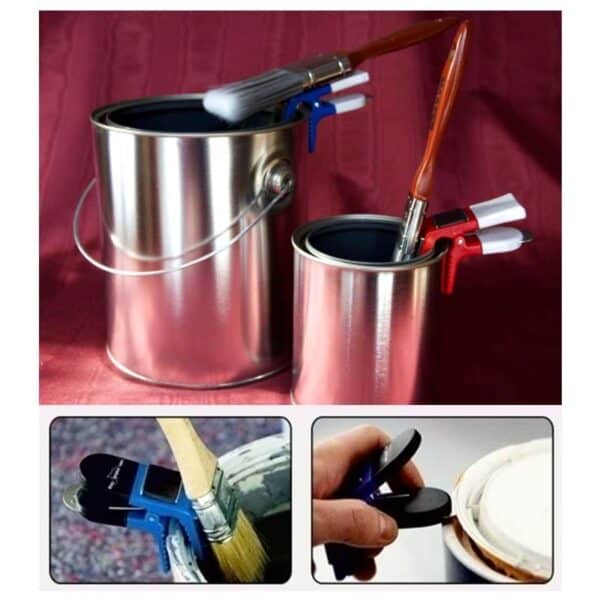 ΣΤΗΡΙΓΜΑ ΠΙΝΕΛΟΥ ΜΕ ΚΛΙΠ ΚΑΙ ΜΑΓΝΗΤΗ BENSON 009752 - Image 3