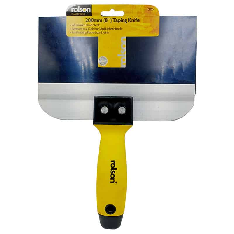 ROL00-61-185 ΣΠΑΤΟΥΛΑ ΜΕ ΠΛΑΣΤΙΚΗ ΛΑΒΗ 200MM ROLSON 61185 - Image 1