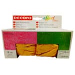 ΡΟΛΟ ΔΙΑΚΟΣΜΗΤΙΚΟ 18cm (ΚΙΤΡΙΝΟ ΔΕΡΜΑΤΙΝΗ)