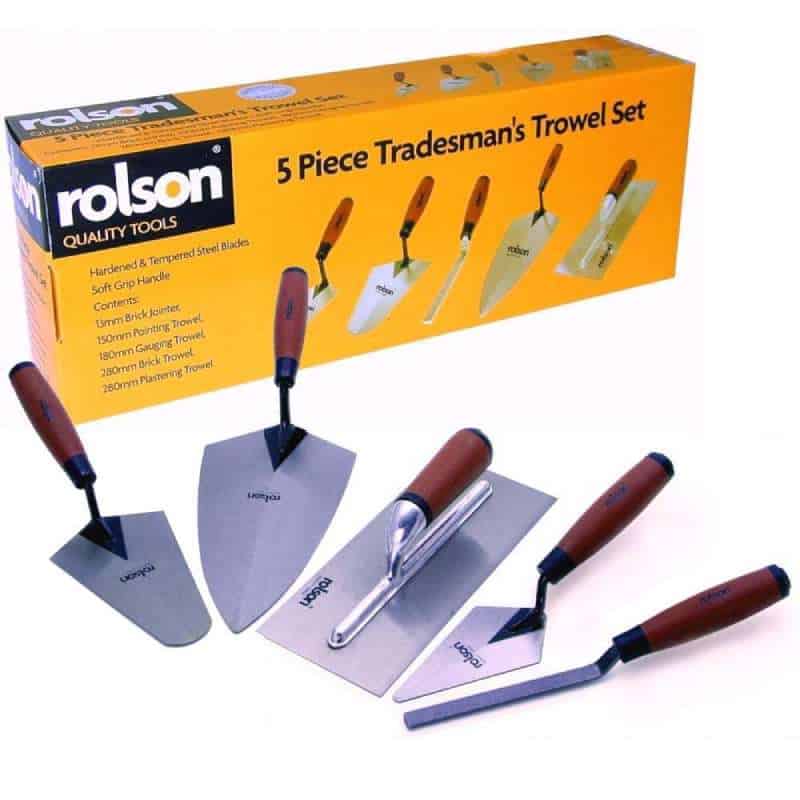 ROL00-52-489 B ΕΡΓΑΛΕΙΑ ΔΟΜΙΚΩΝ ΕΠΙΦΑΝΕΙΩΝ ΣΕΤ 5ΤΜΧ ROLSON 52489 - Image 1