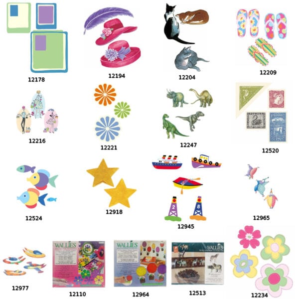 ΑΥΤΟΚΟΛΛΗΤΑ - ΧΑΛΚΟΜΑΝΙΕΣ ΤΟΙΧΟΥ ΣΕ ΔΙΑΦΟΡΑ ΣΧΕΔΙΑ WALLIES - Image 2