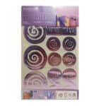 ΔΙΑΚΟΣΜΗΤΙΚΑ ΜΕΤΑΛΛΙΚΑ ΜΩΒ ΑΥΤΟΚΟΛΛΗΤΑ