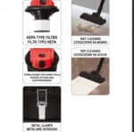 ΣΚΟΥΠΑ ΗΛΕΚΤΡΙΚΗ WET/DRY 1400W 30lt YATO YT-85701 - Image 4