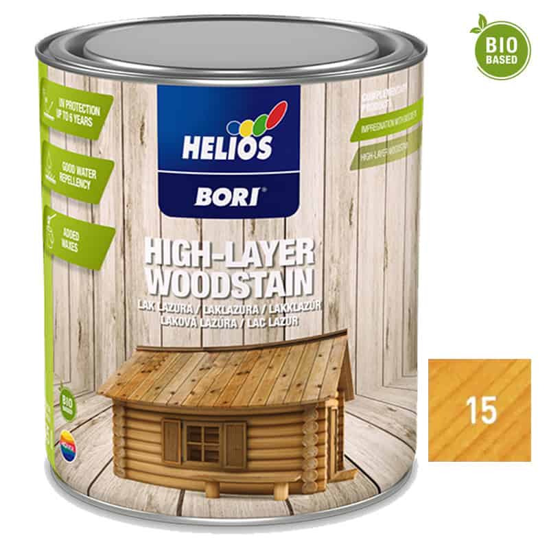 HEL02-50-9315 ΒΕΡΝΙΚΙ ΕΜΠΟΤΙΣΜΟΥ ΓΥΑΛΙΣΤΕΡΟ ΜΕ ΚΕΡΙ SPRUCE 2.5lt HIGH-LAYER - Image 1