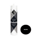 ΣΦΡΑΓΙΣΤΙΚΗ ΣΙΛΙΚΟΝΗ ΥΨΗΛΗΣ ΘΕΡΜΟΚΡΑΣΙΑΣ FIRESEAL W ELASTOTET ΜΑΥΡΗ 280ml