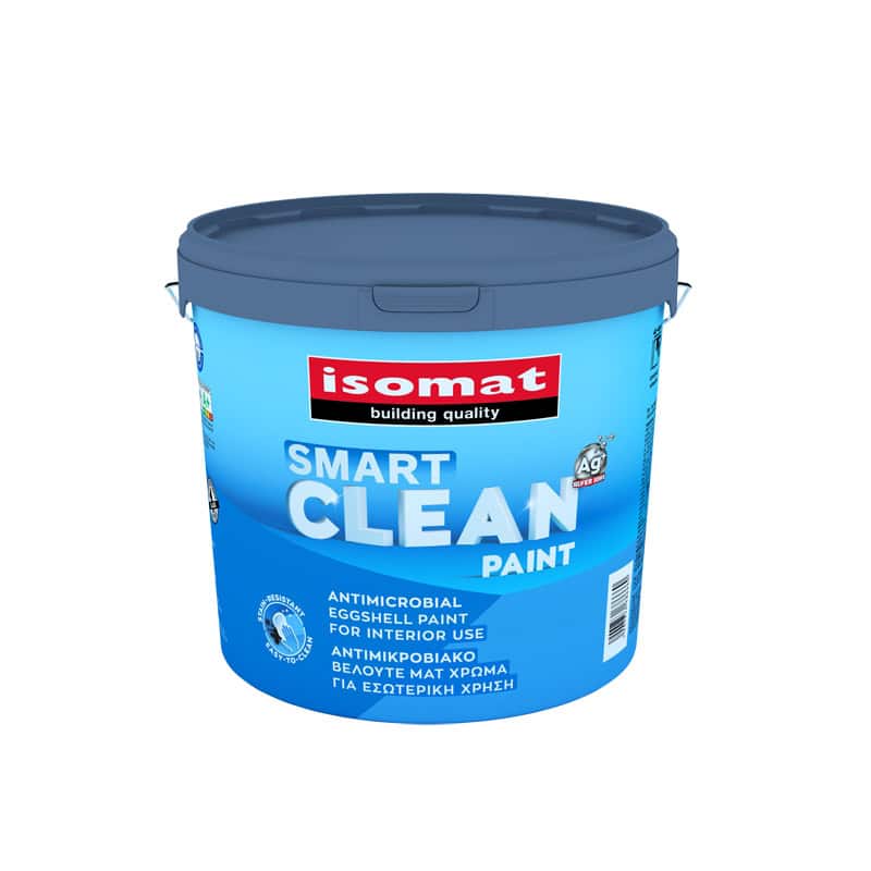 ISOMAT SMART CLEAN PAINT 3lt ISOMAT SMART CLEAN PAINT ΛΕΥΚΟ 3lt - Image 1