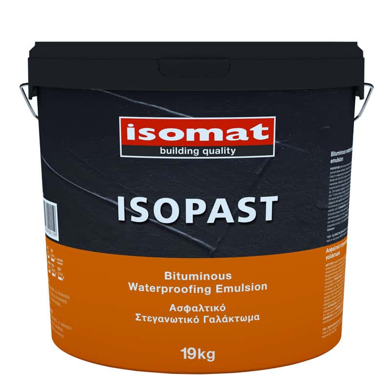 ISOPAST 19kg ISOMAT ΑΣΦΑΛΤΙΚΟ ΣΤΕΓΑΝΩΤΙΚΟ ΓΑΛΑΚΤΩΜΑ ISOPAST 19kg - Image 1