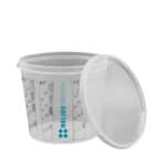 ΔΟΧΕΙΟ ΜΙΞΗΣ ΜΕ ΚΑΠΑΚΙ 1400ml 1:1 ΕΩΣ 11:1 HELIOS REFINISH