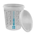 ΔΟΧΕΙΟ ΜΙΞΗΣ ΜΕ ΚΑΠΑΚΙ 2300ml ΣΕ ΑΝΑΛΟΓΙΑ 1:1 ΕΩΣ 11:1 HELIOS REFINISH