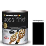 ΒΕΡΝΙΚΟΧΡΩΜΑ GLOSS FINISH No 101 ΜΑΥΡΟ ΜΑΤ 750ml VERNILAC