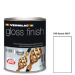 ΒΕΡΝΙΚΟΧΡΩΜΑ GLOSS FINISH No 100 ΛΕΥΚΟ ΜΑΤ 750ml VERNILAC