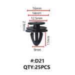 ΚΛΙΠ ΚΑΜΠΙΝΑΣ ΑΥΤΟΚΙΝΗΤΟΥ D21