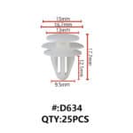 ΚΛΙΠ ΚΑΜΠΙΝΑΣ ΑΥΤΟΚΙΝΗΤΟΥ D634