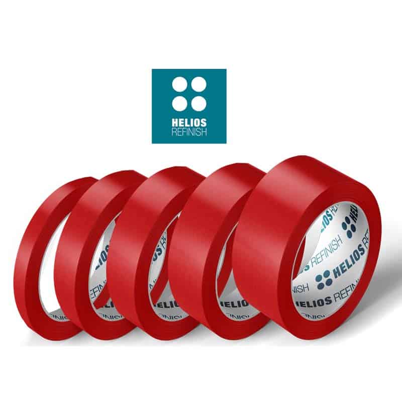 ΜΟΒ00-00-3024 ΧΑΡΤΟΤΑΙΝΙΑ ΚΟΚΚΙΝΗ 45m 110°C HELIOS REFINISH - Image 1