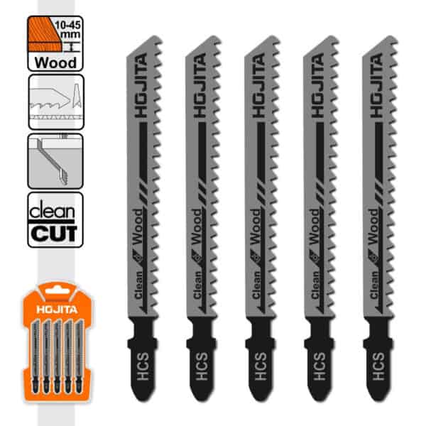 ΛΑΜΕΣ ΣΕΓΑΣ ΞΥΛΟΥ 10ΤΡΙ 74mm ΣΕΤ 5ΤΜΧ HOJITA - Image 2