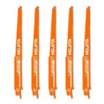 ΛΑΜΕΣ ΣΠΑΘΟΣΕΓΑΣ ΞΥΛΟΥ ΜΕ ΚΑΡΦΙΑ 225mm ΣΕΤ 5ΤΜΧ HOJITA