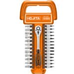 ΚΑΣΤΑΝΙΑ ΜΕ ΚΑΡΥΔΑΚΙΑ 1/4" ΣΕΤ 27ΤΜΧ HOJITA