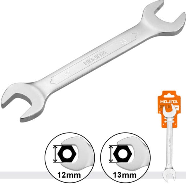 ΚΛΕΙΔΙ ΓΕΡΜΑΝΙΚΟ Cr-V 12X13mm HOJITA - Image 2