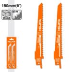 ΛΑΜΕΣ ΣΠΑΘΟΣΕΓΑΣ ΞΥΛΟΥ 150mm ΣΕΤ 2ΤΜΧ HOJITA - Image 2