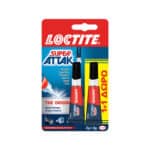 ΚΟΛΛΑ SUPER ATTAK POWER ORIGINAL 1+1 ΔΩΡΟ LOCTITE 3+3gr