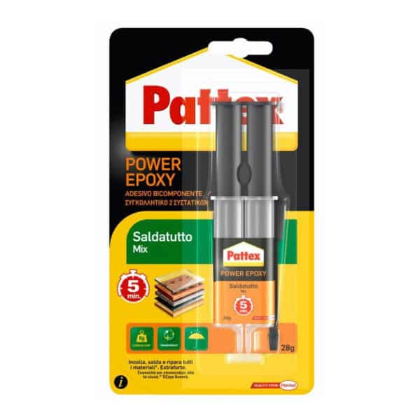 ΕΠΟΞΙΚΗ ΚΟΛΛΑ ΣΕ ΣΥΡΙΓΓΑ PATTEX 25ml - Image 3