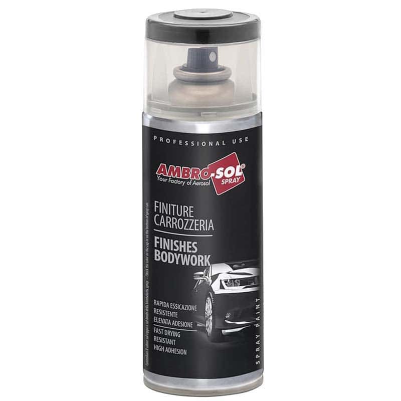 AMB00-40-2054 ΣΠΡΕΙ ΠΛΑΣΤΙΚΩΝ ΣΑΓΡΕ ΓΚΡΙ ΣΚΟΥΡΟ AMBRO-SOL 400ml - Image 1