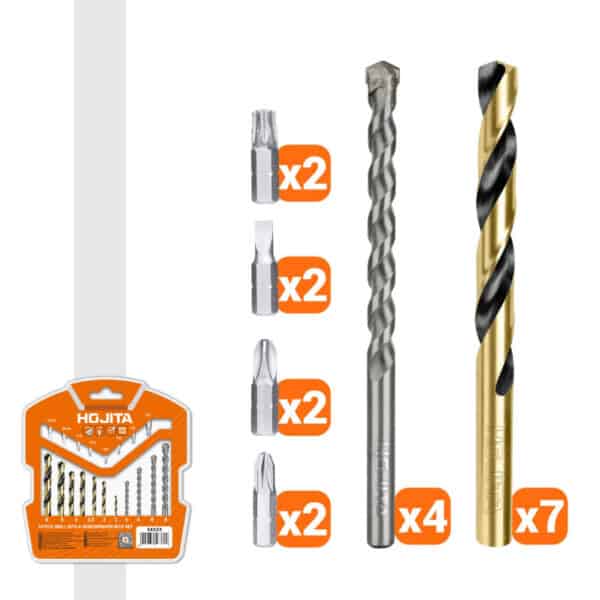 ΤΡΥΠΑΝΙΑ ΜΠΕΤΟΥ HSS & ΜΥΤΕΣ ΣΕΤ 19ΤΜΧ HOJITA - Image 2