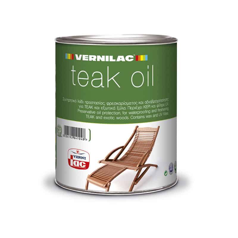 VER00-75-1281 TEAK OIL ΑΧΡΩΜΟ 750ml VERNILAC - Image 1