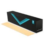 ΓΥΑΛΟΧΑΡΤΟ ΡΑΣΠΑΣ 42cmΧ7cm HELIOS REFINISH